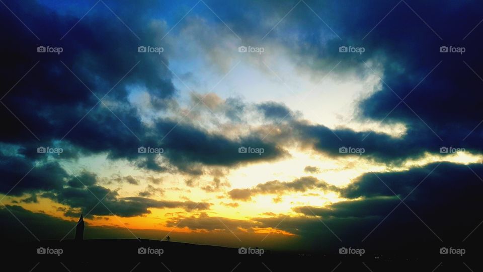 Ophelia over Mcr, uk