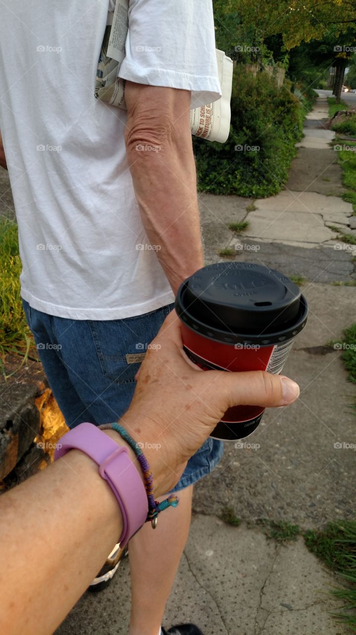 Follow me around the block