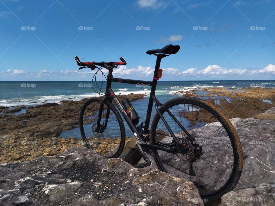 bike and water