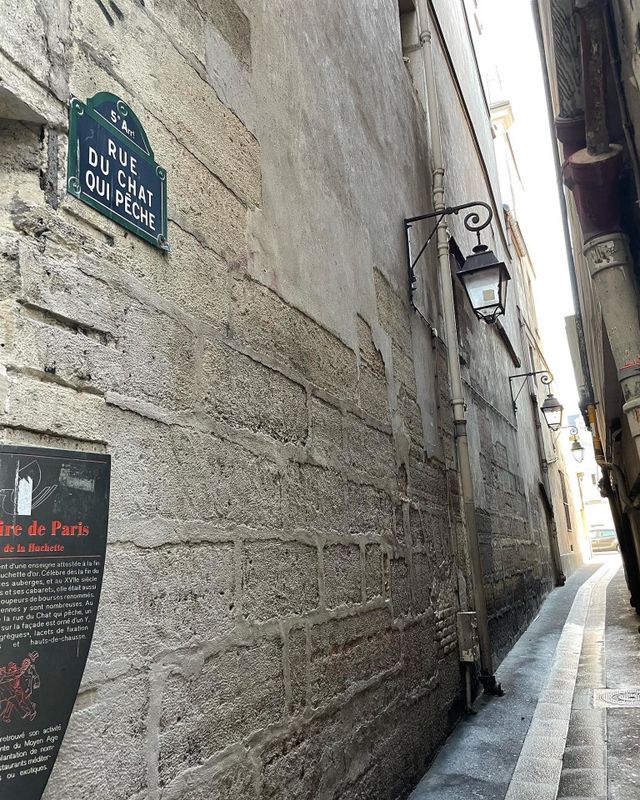 Rue du chat qui peche 