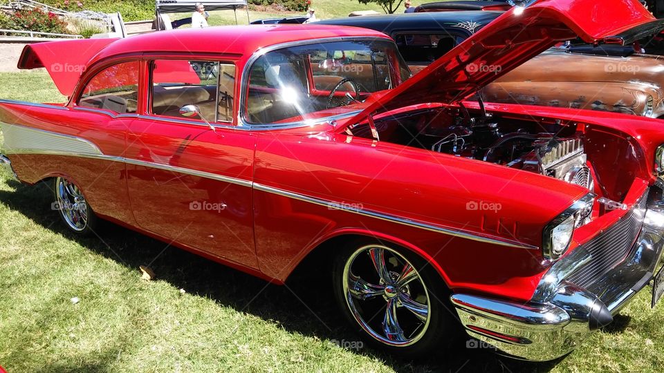 red and white classic