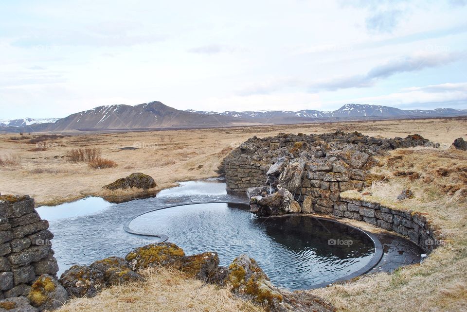 Hot spring 