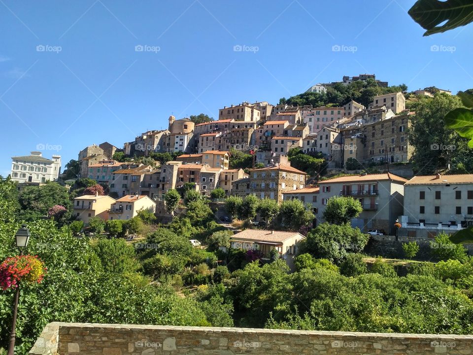Bastia landscape