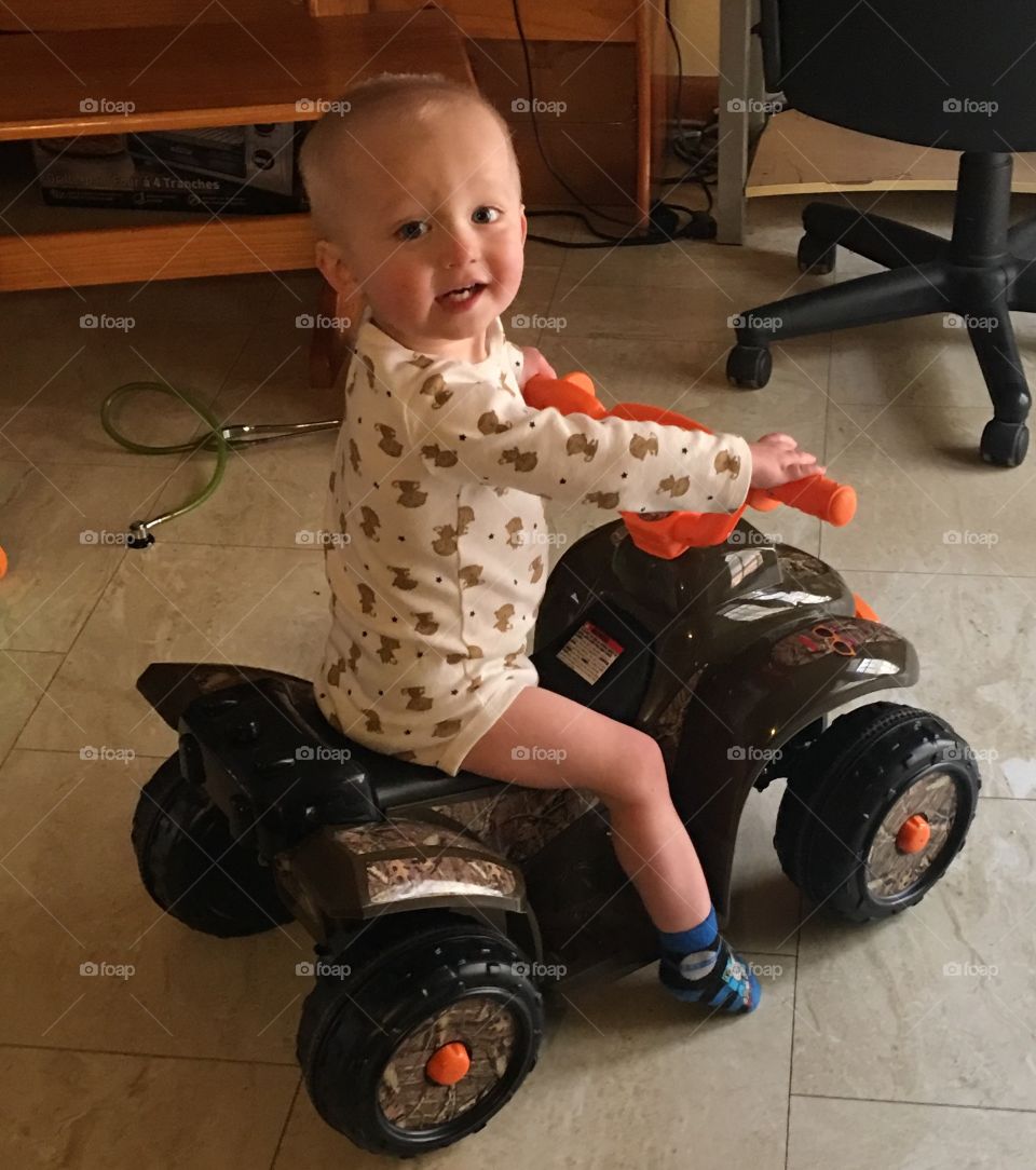 Got this riding thing down 