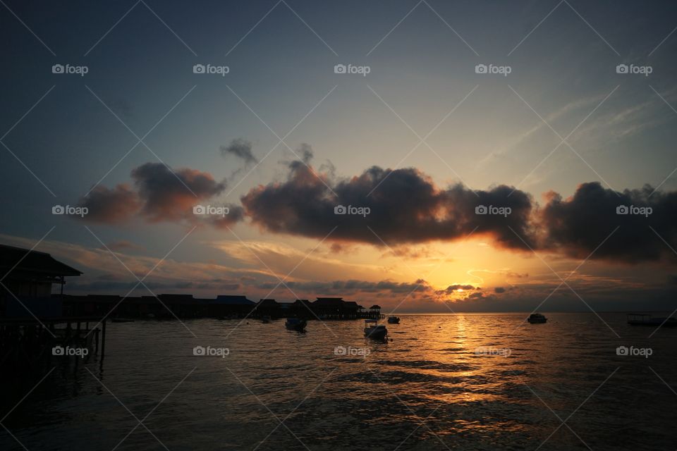 Sunrise at Derawan