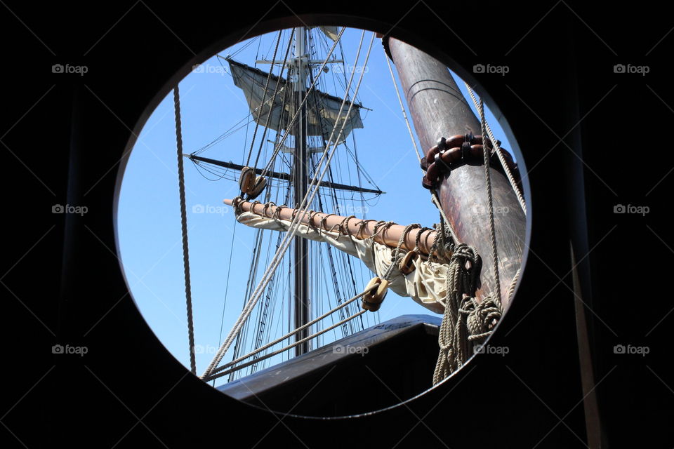 Room with a porthole view