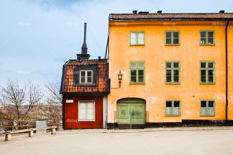 stockholm house cute old by botvidsson