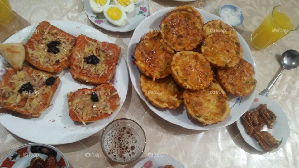 Various moroccan cake.