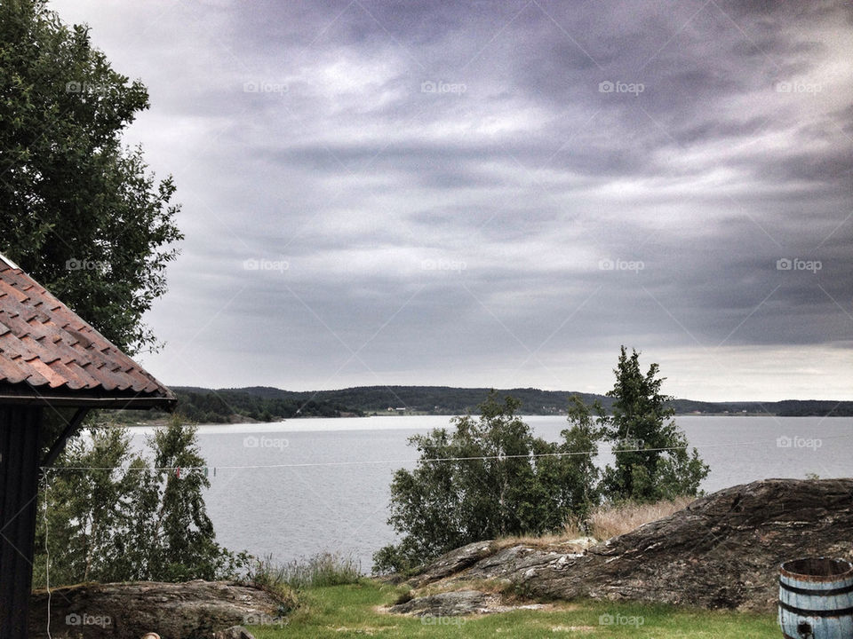 sky sweden grey clouds by johanssonsanna