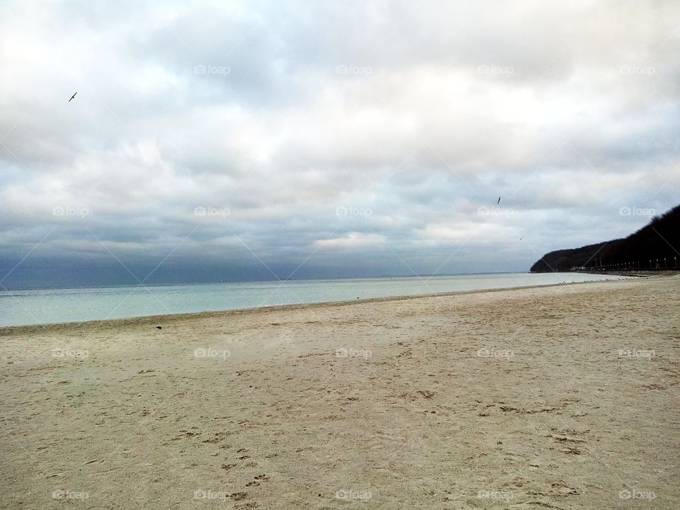 Empty beach 