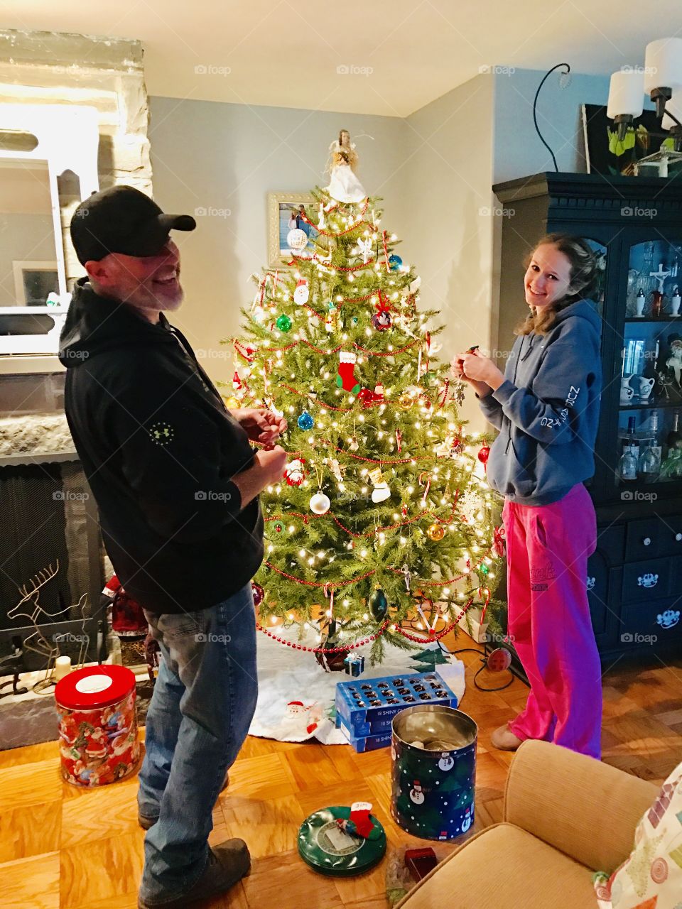 Holidays with the family 