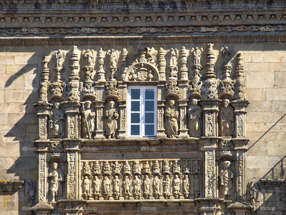 Galicia. Ventanas. Galicia. Ventanas. Hostal dos Reis Católicos. Santiago de Compostela. 