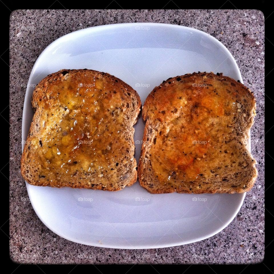 Marmalade on toast