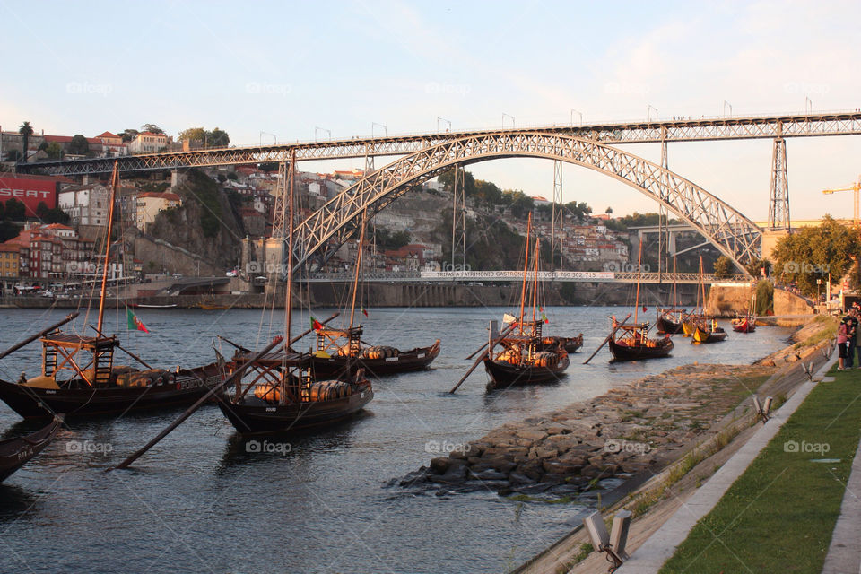 On The river of The porto's wine