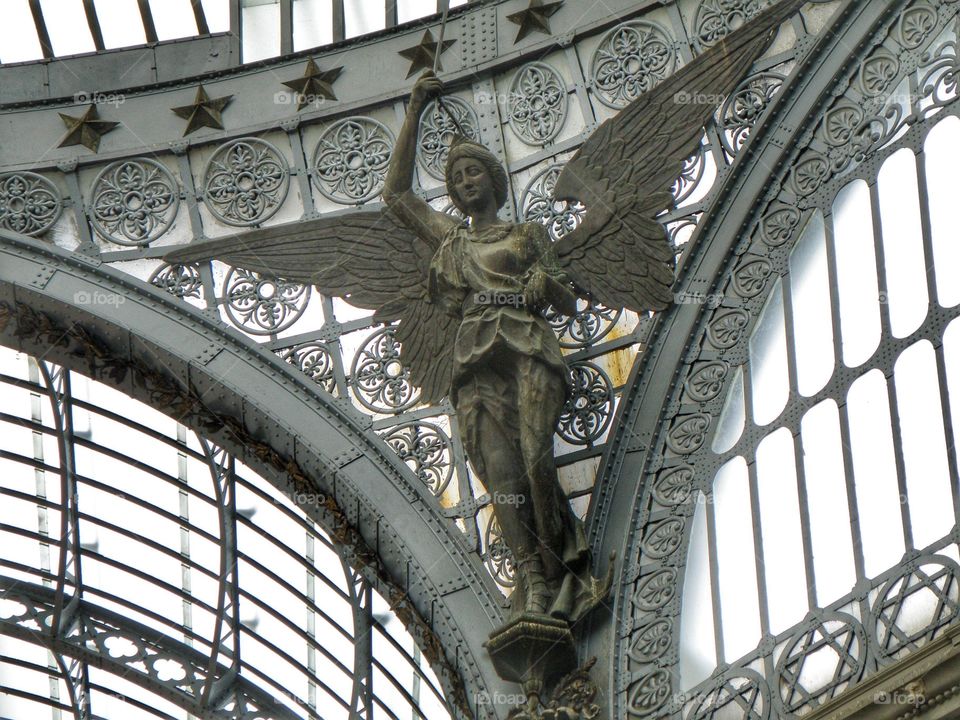 Galleria Umberto I a Napoli particolare