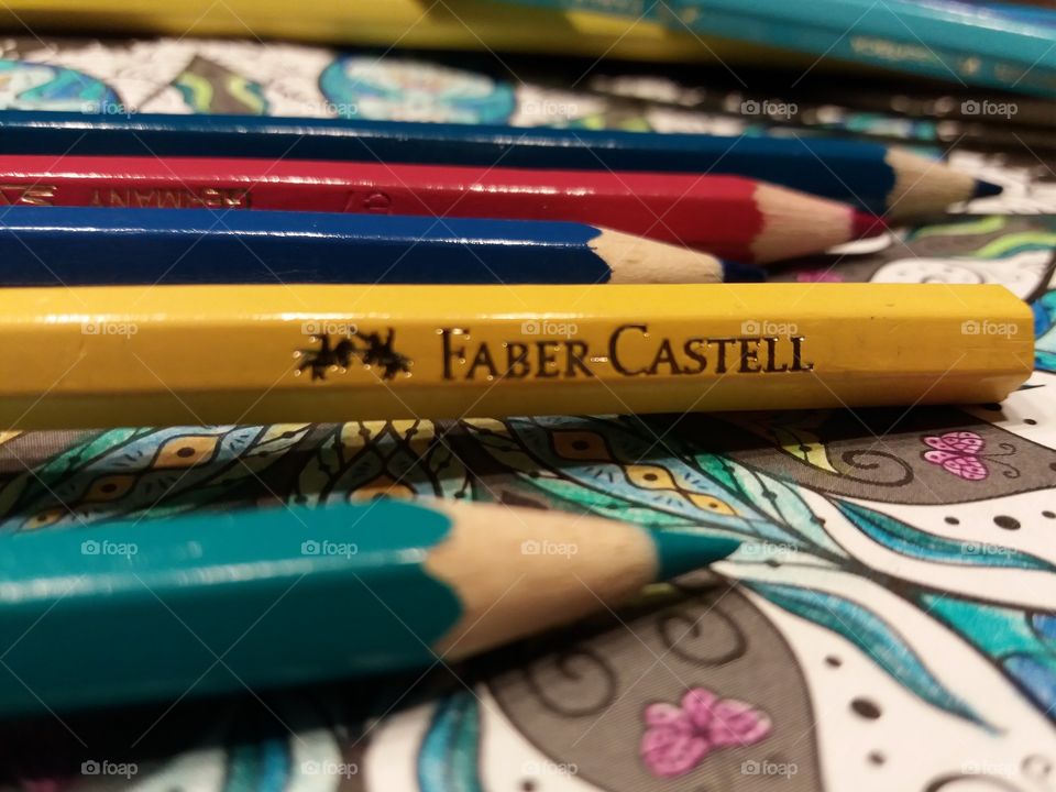 Faber Castell colours