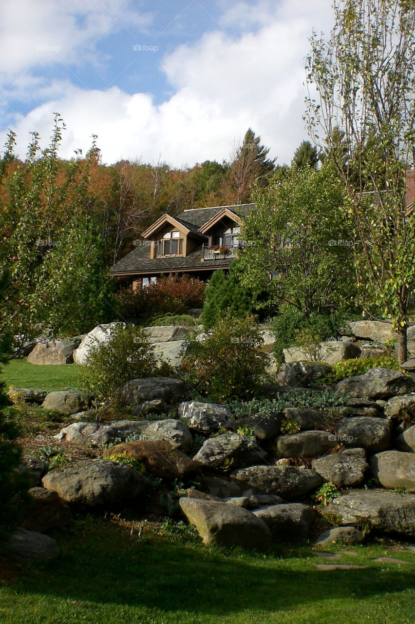 outdoors cabin vermont by mushjet