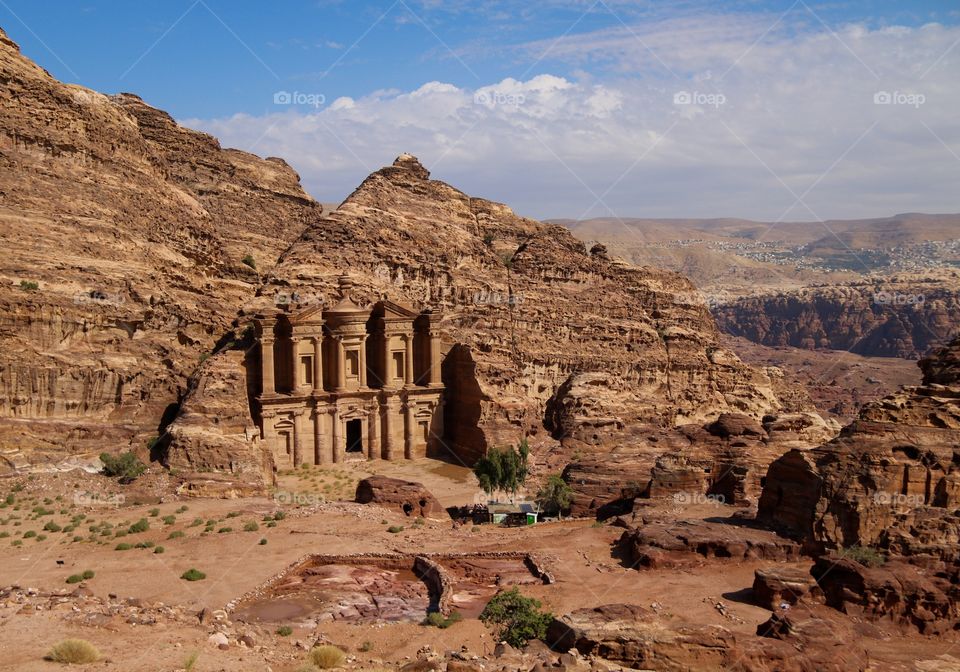 The Monastery at Petra 