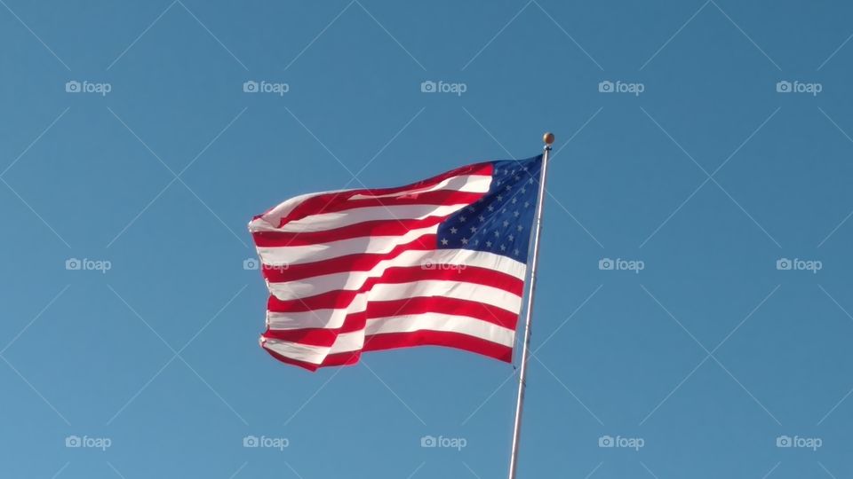Flag, Wind, Patriotism, Flagpole, Pride