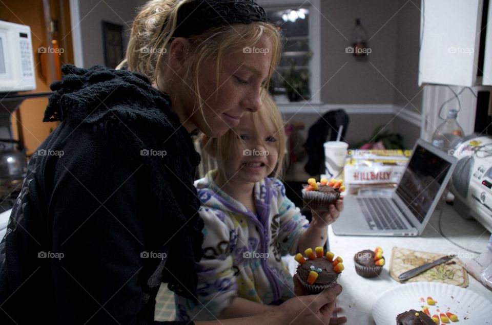 Thanksgiving cupcakes