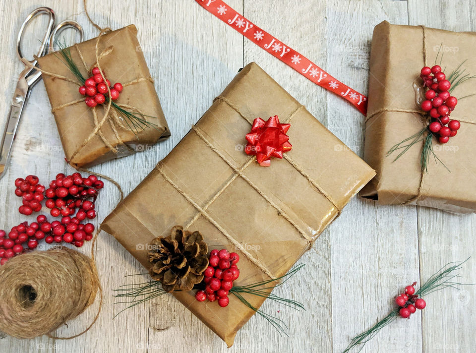 Packing Christmas Presents