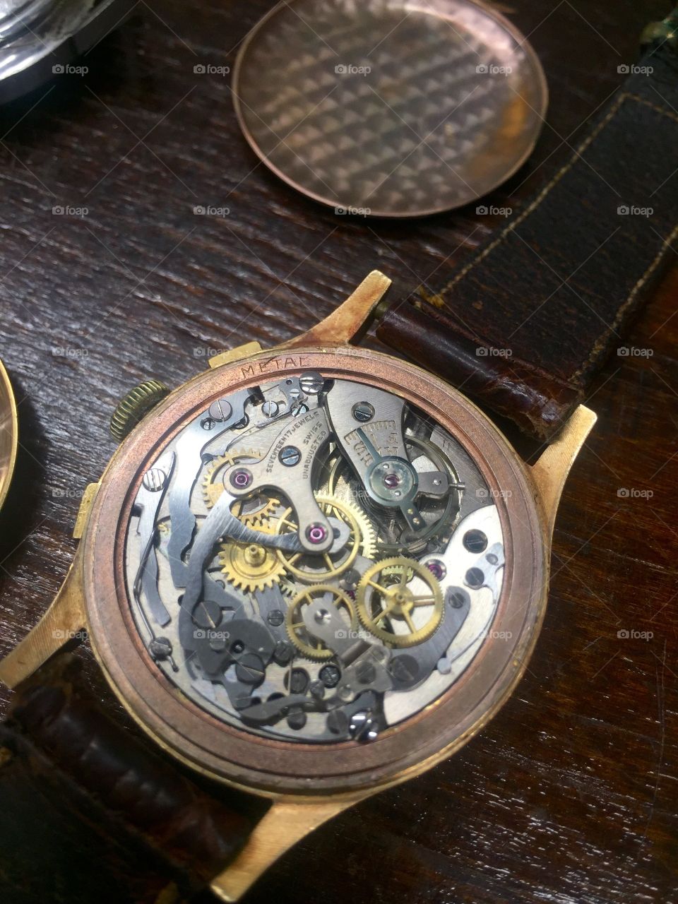 Vintage manual wound movement