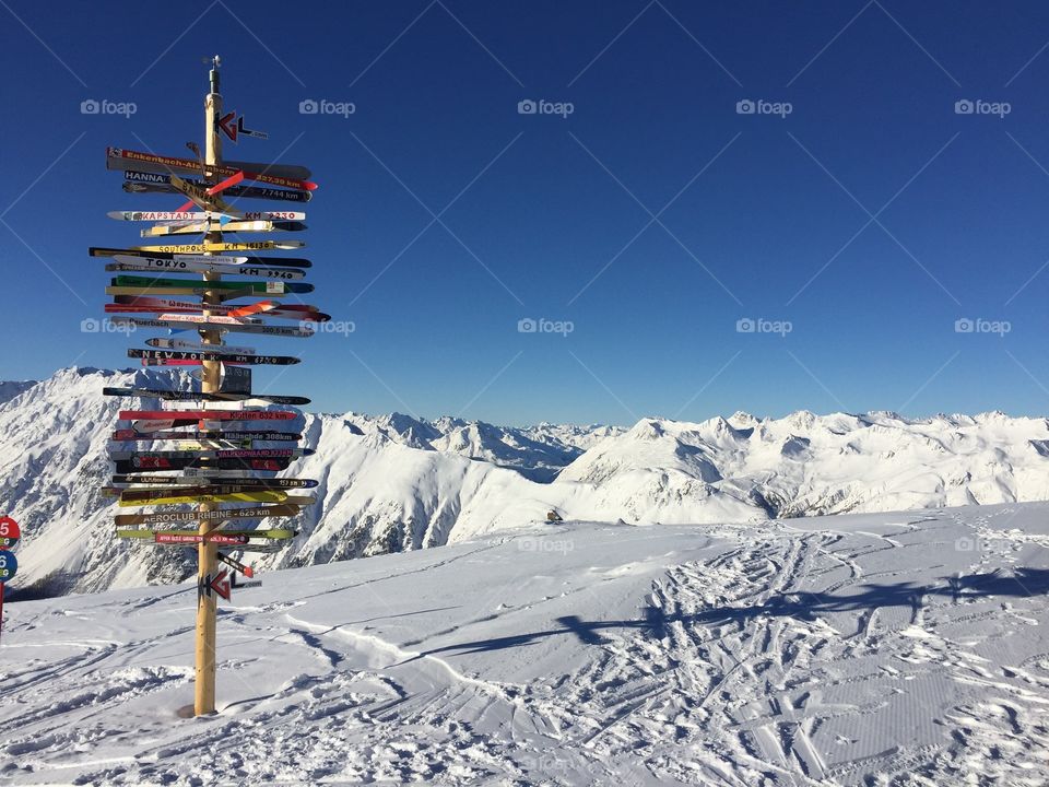 Ischgl Ski area - Austria
