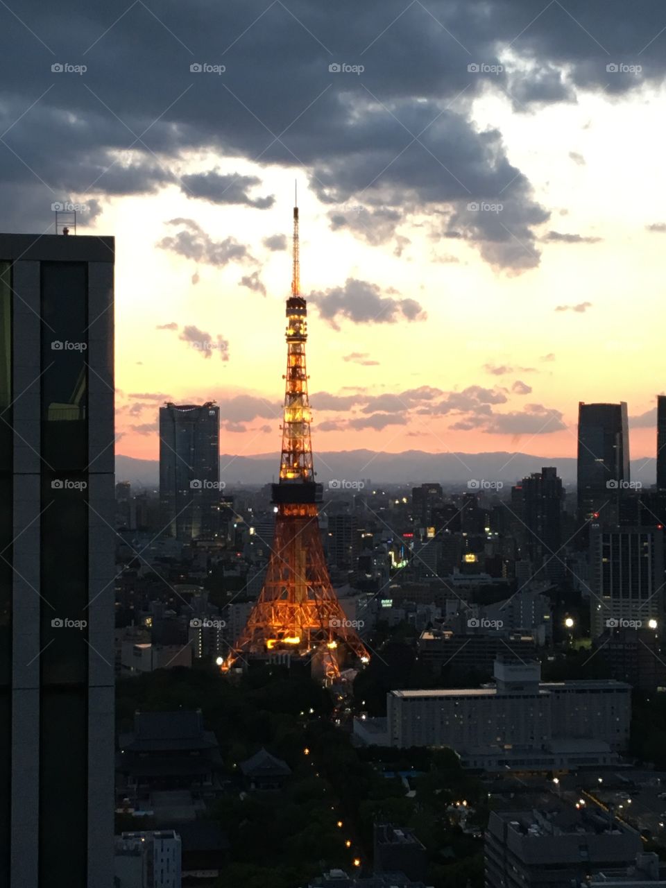 I like Tokyo Tower at this time ！！