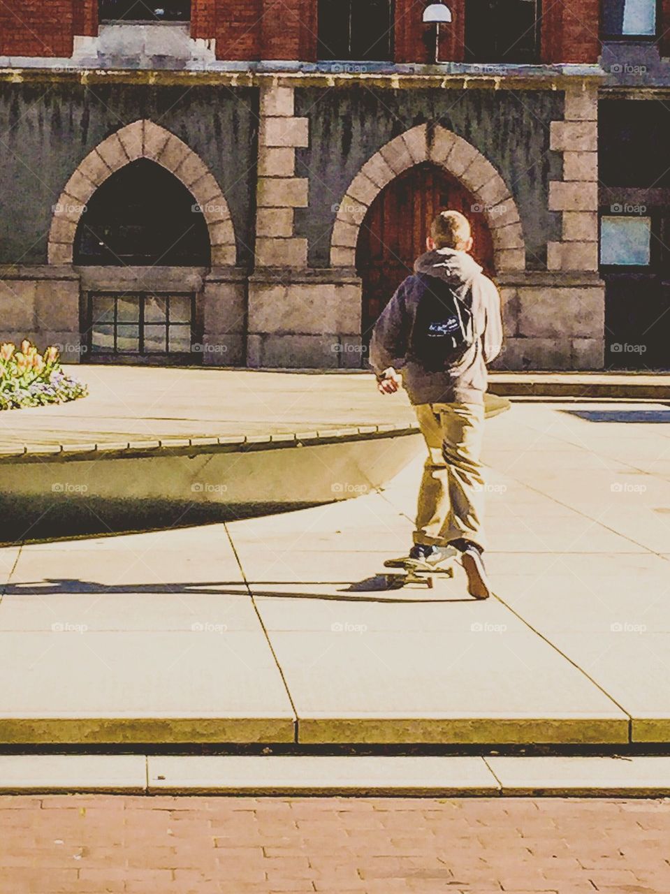 People enjoying spring 