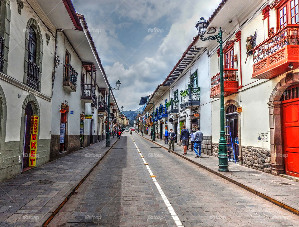 Street at Cuzco