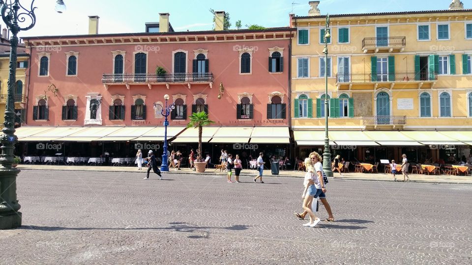 Facade in Verona