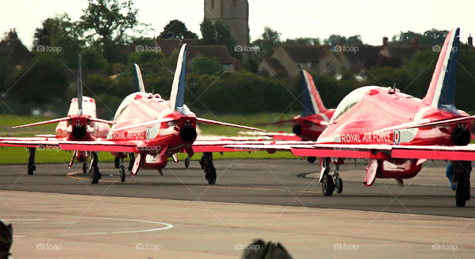 yeovil red arrows take off by Gummer