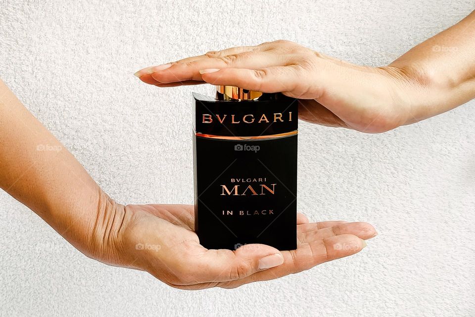 Bvlgary man in Black. Men's eau De parfum. My husband's Favorite parfum