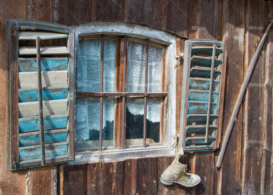old shutters
