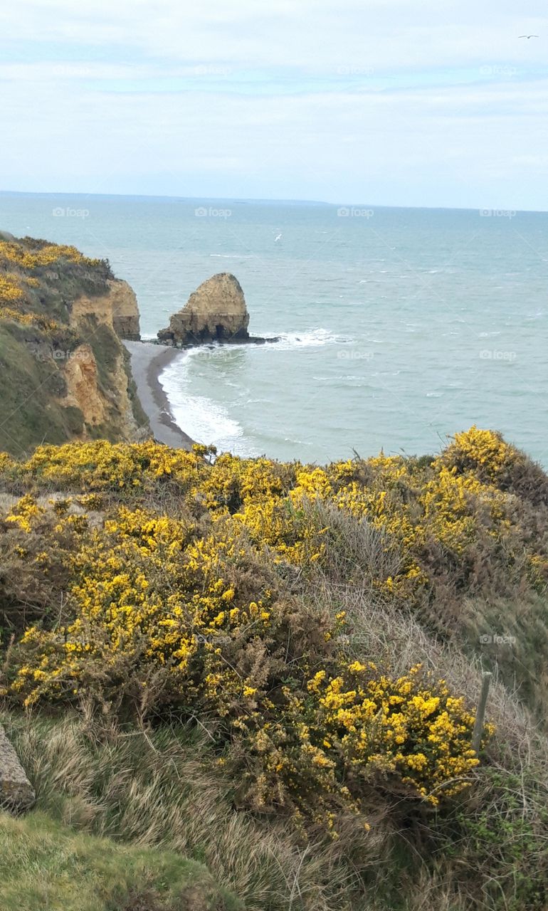 pointe du Hoc place of the DDay