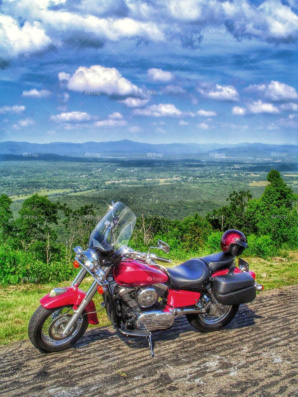 scenic overlook Mena Arkansas 