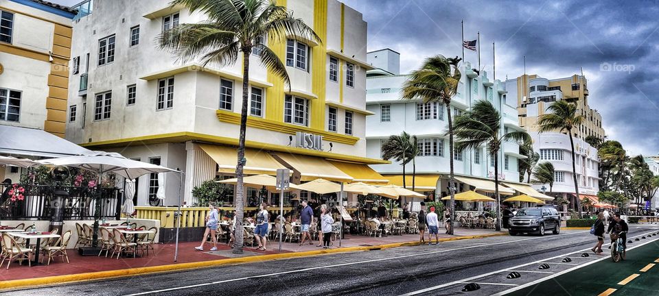 Art Deco street view