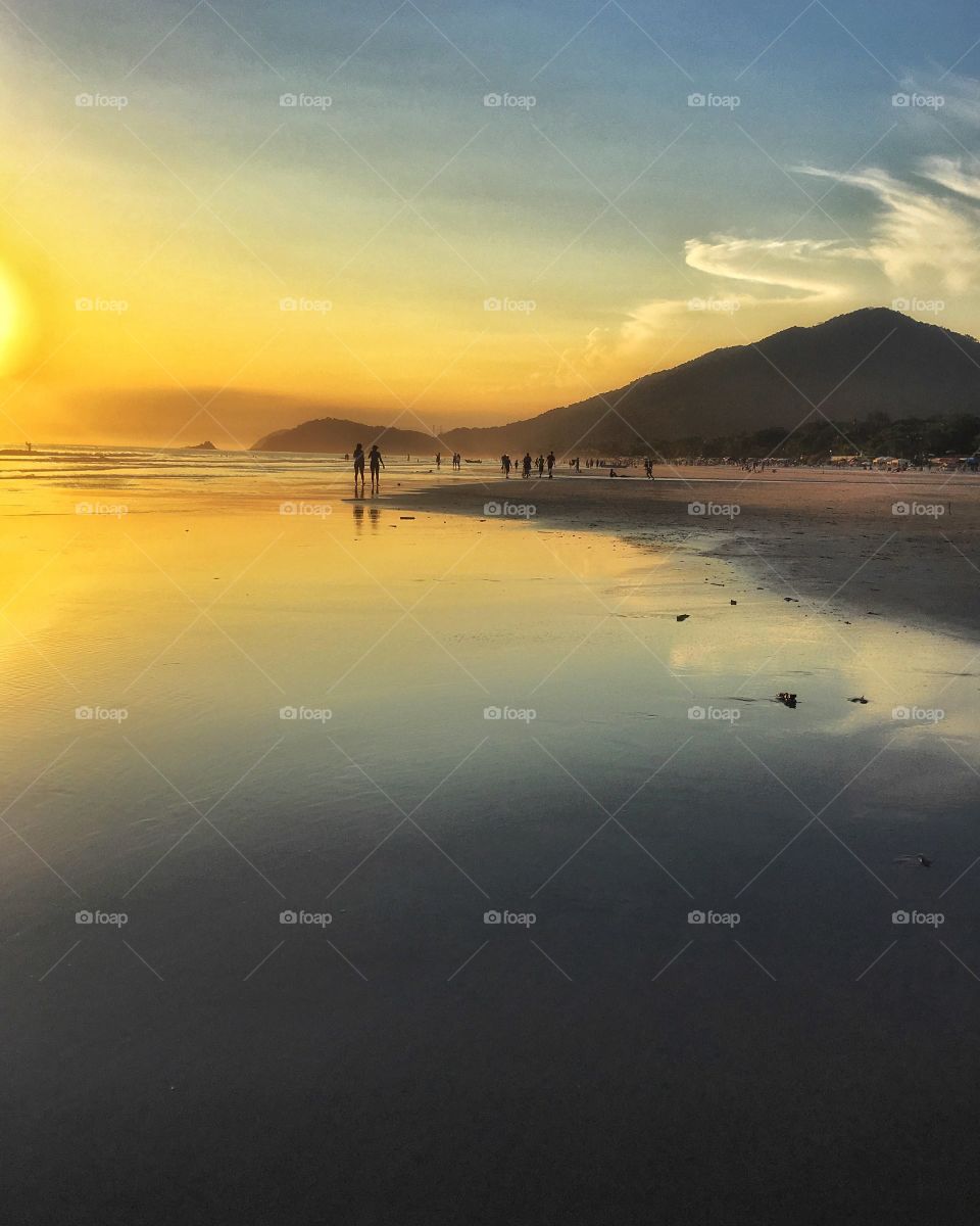 lindo final de tarde