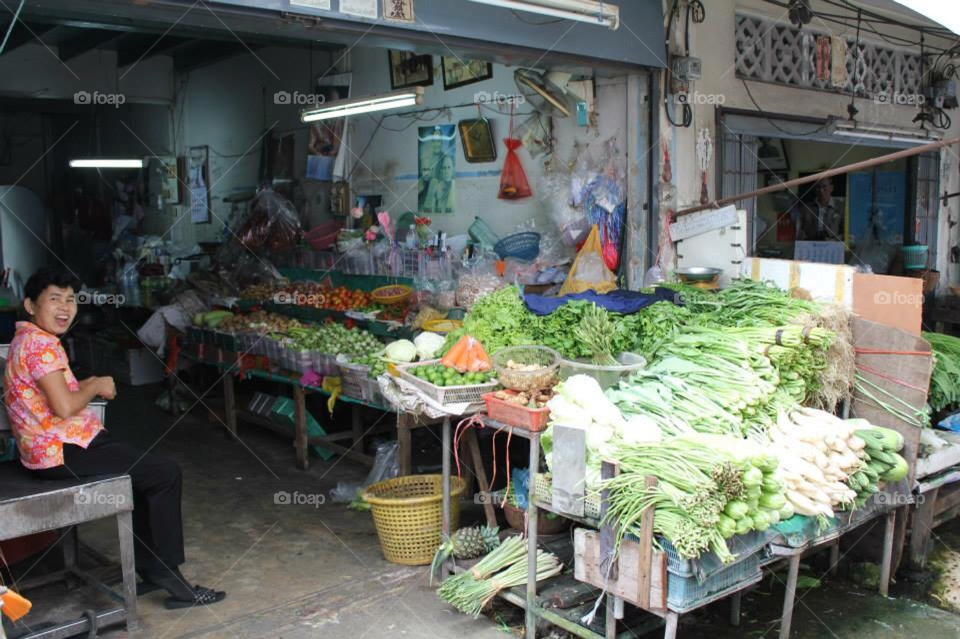 Bangkok market