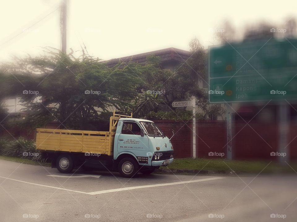 retro lorry