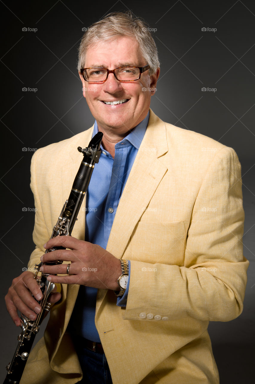 Me... Pete Neighbour; jazz clarinetist 