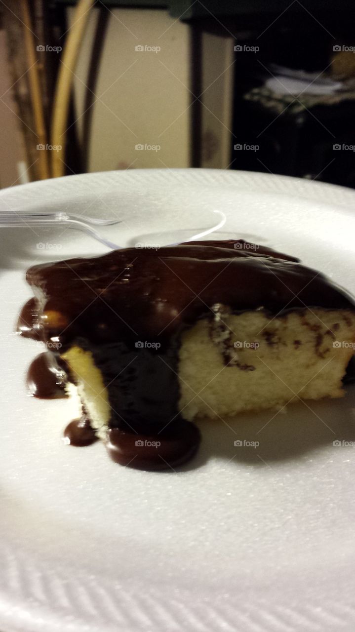 Chocolate drizzle cake