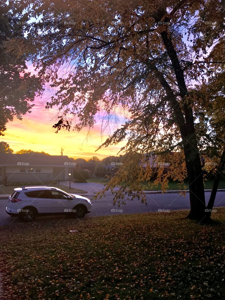 Beautiful Autumn Sunrise Kansas