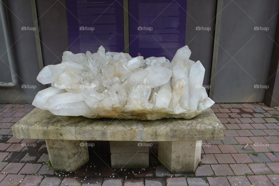 Crystal benches