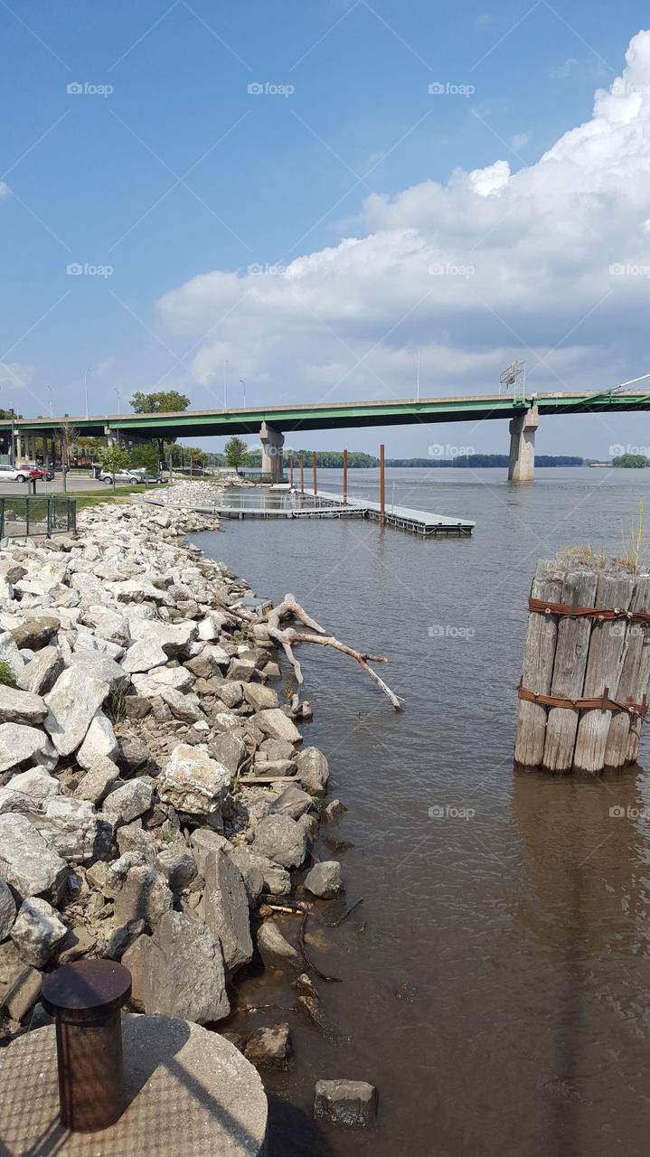 Mississippi river view