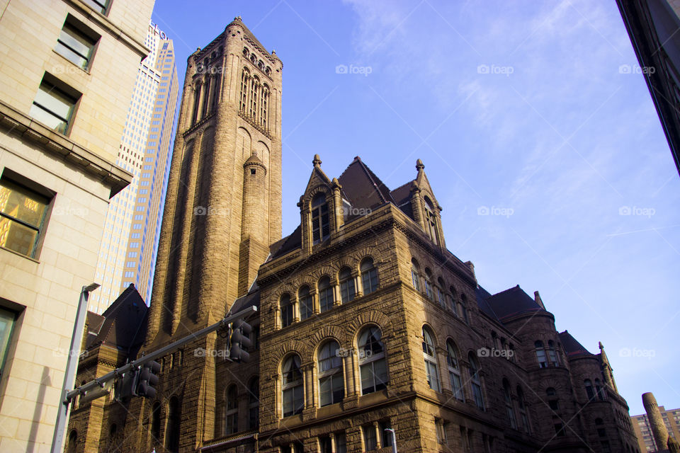 Church, historical buildings, monuments, Pittsburgh