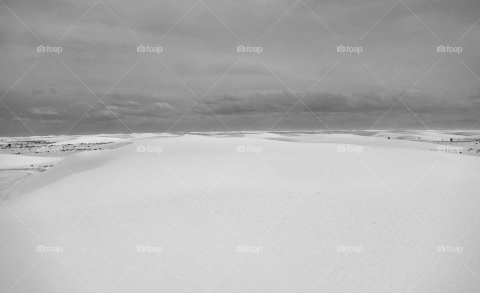 Gypsum dunes