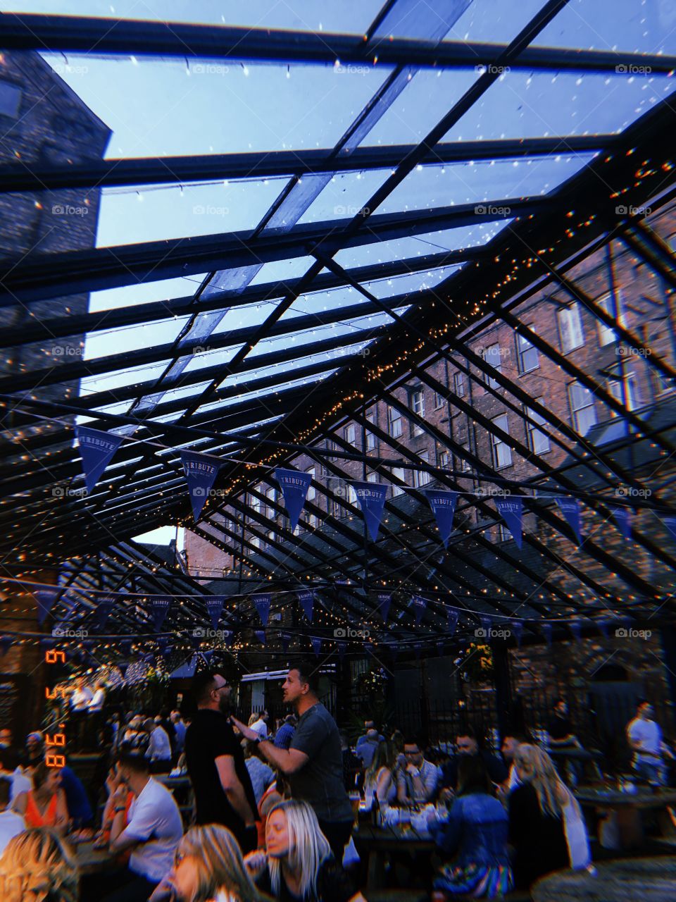 Pint of beer with good companies 