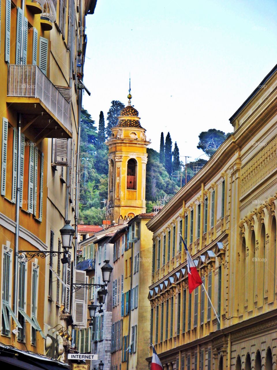 Town ally . Taken in France 