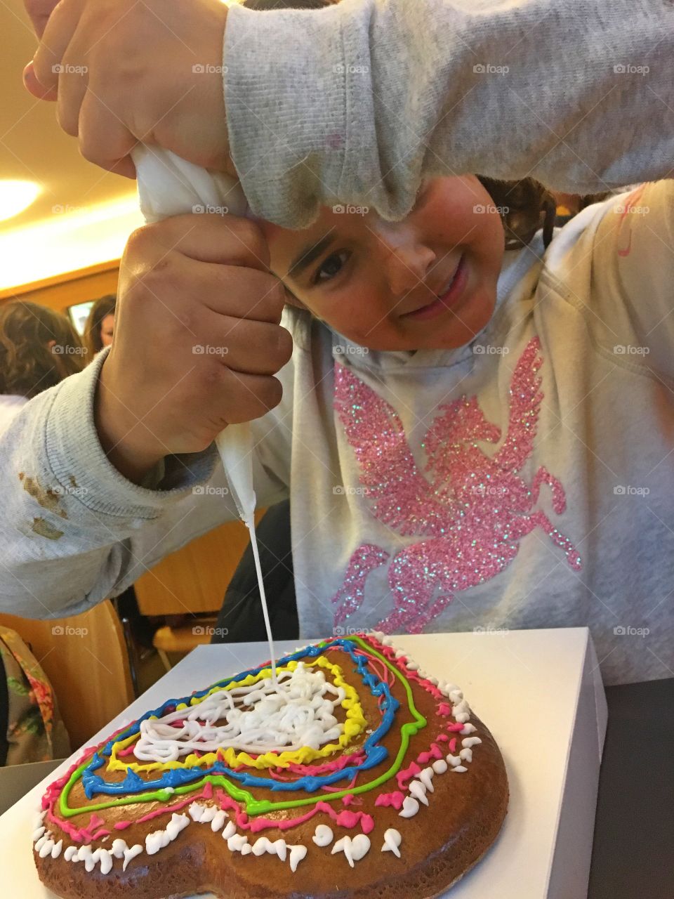 People, Child, Food, Adult, One